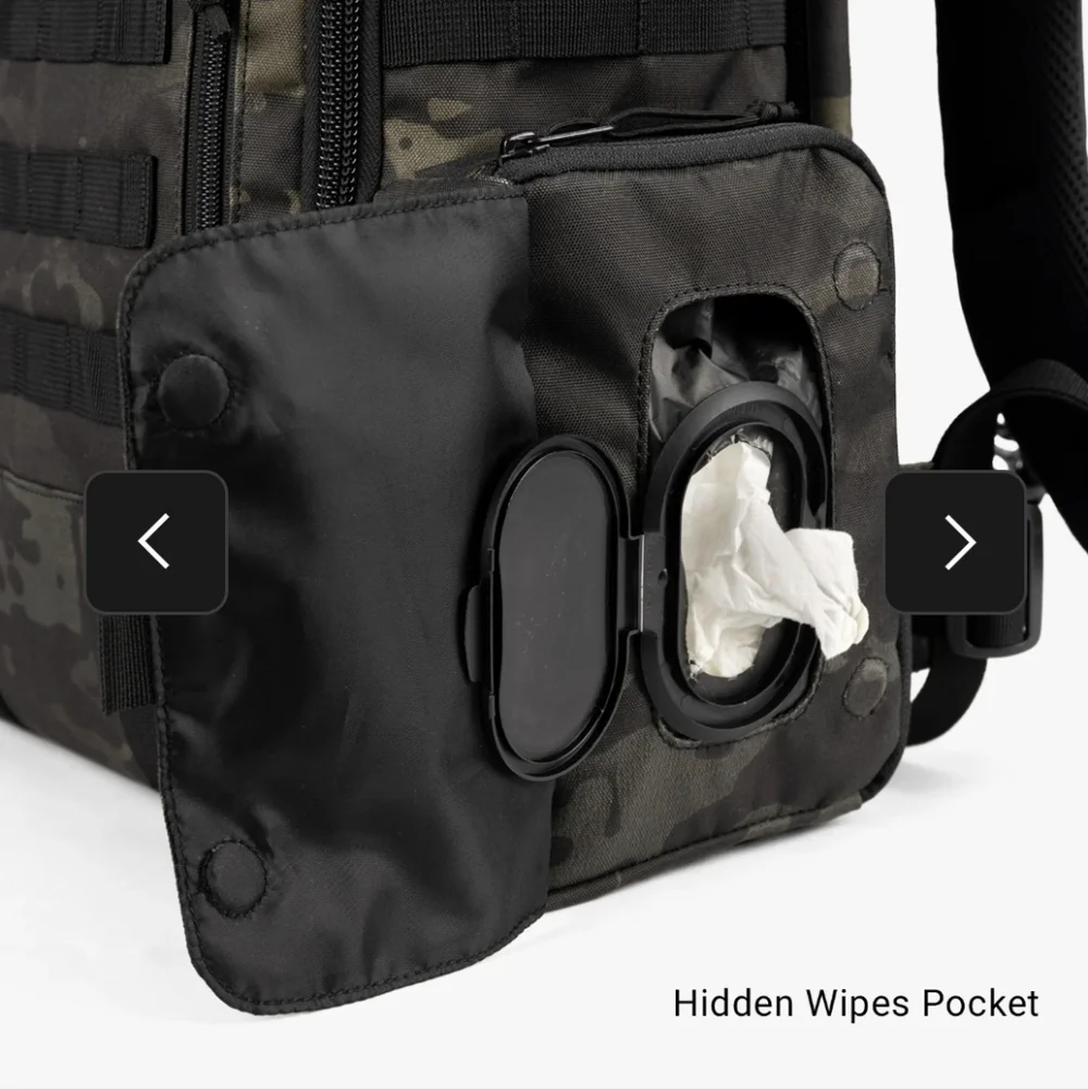 Tactical Baby Gear Camouflage Diaper Bag Backpack